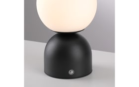 LED-Akkutischleuchte Rudi Schöner Wohnen, schwarz, inkl. CCT Funktion