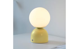 LED-Akkutischleuchte Rudi Schöner Wohnen, gelb, inkl. CCT Funktion