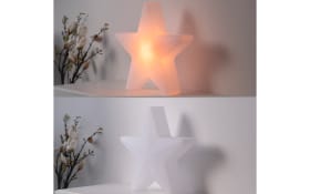 Akku-Tischleuchte Star, weiß, 39,5 cm, inkl. RGBW Farbwechsler
