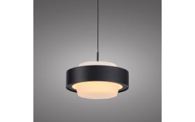 LED-Pendelleuchte Elmo, schwarz