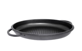 Bräter Alucast, 3tlg, oval, 38cm