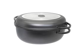 Bräter Alucast, 3tlg, oval, 38cm