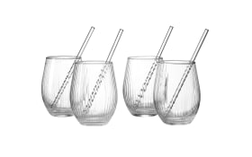 Partyset Spritz, klar, 8-teilig