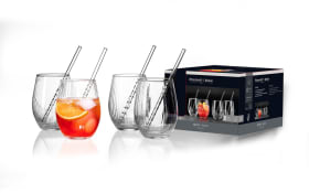 Partyset Spritz, klar, 8-teilig