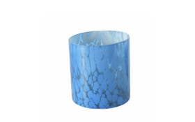 Windlichtset Flayn, blau, 2-teilig