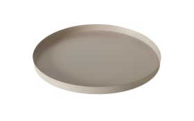 Tablett Rondella, beige, 30 cm 