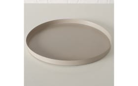 Tablett Rondella, beige, 30 cm 