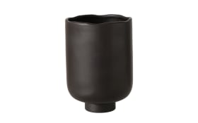 Übertopf Solana, schwarz, 20 cm