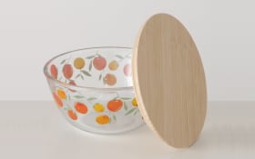 Glasschale Fruits, orange/rot, 23,3 cm