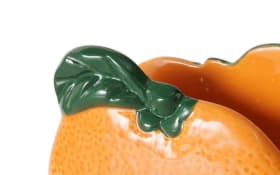 Serviettenhalter Orange, orange/grün