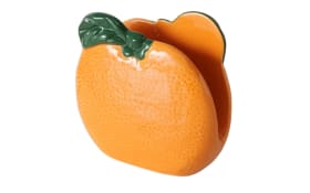 Serviettenhalter Orange, orange/grün