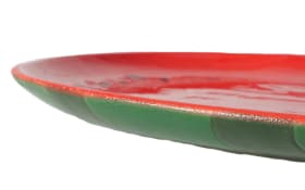 Servierplatte Melone, rot/grün