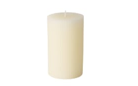 Stumpenkerze Classic, cremeweiß, 10 cm