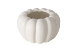 Vase Dima, weiß, 10 cm