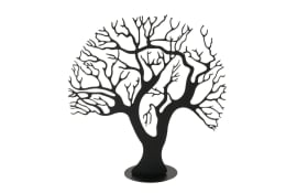 Dekoaufsteller Vida, schwarz, 47 cm
