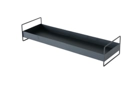Tablett 2er-Set Wolga, schwarz