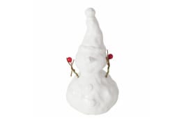 Dekofigur Schneemann, weiß, 20 cm