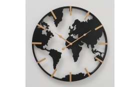 Wanduhr Union, schwarz, 50 cm