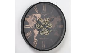 Wanduhr Rodas, schwarz, 57 cm