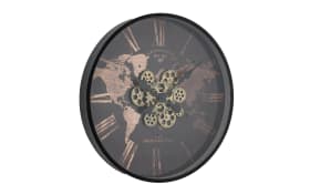 Wanduhr Rodas, schwarz, 57 cm