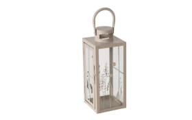 Laternenset Jelena, beige, 2-teilig