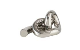 Skulptur Nudo, silber, 10 cm