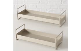 Tablettset Wolga, beige, 2-teilig
