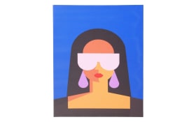 Bild Zuria, Kunstdruck Frau, 41 x 51 cm
