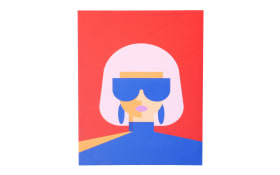 Bild Rachel, Kunstdruck Frau