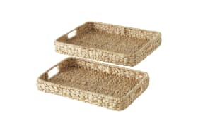 Tablettset Cado, natur, 2-teilig, 31,5 cm