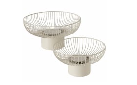 Schalenset Cindy, beige, 2-teilig