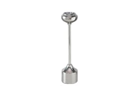 Kerzenleuchterset Donus, silber, 2-teilig