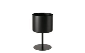 Übertopfset Podest, schwarz, 2-teilig