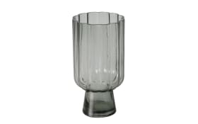 Vase Shade, grau, 25,5 cm