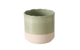 Übertopf Marlo, grün, 10,5 cm