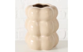 Vase Lumina, hellbraun, 18 cm