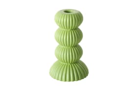 Kerzenleuchter Delila, grün, 14 cm