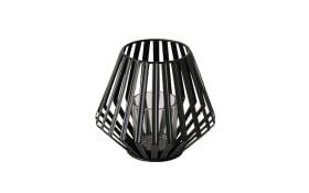 Windlicht Claudio, schwarz, 15,5