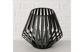 Windlicht Claudio, schwarz, 15,5