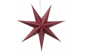 Dekoanhänger Kassina, dunkelrot, 8,6 cm