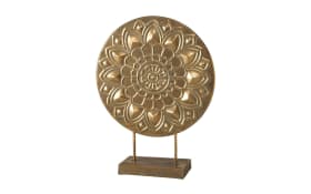 Dekoaufsteller Alhambra, goldfarbig