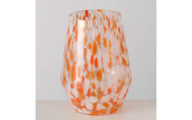 Windlicht Oranja, orange, 27,5 cm