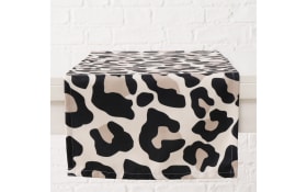 Tischläufer Leony, schwarz/braun, 140 cm