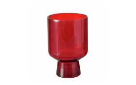 Windlicht Rouga, rot, 20 cm