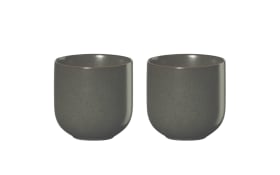 2er-Set Teebecher coppa nori, Porzellan, grün, 0,2 l