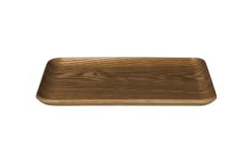 Holztablett in wood, 27 cm