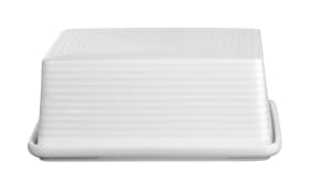 Butterdose kitchen'art, white, 7 cm