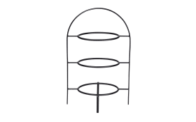 Etagere ligne noire, 3-stufig, 37 cm