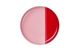 Dessertteller Joy,  rot/rosa, 22 cm