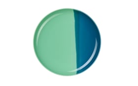 Dessertteller Joy, blau/grün, 22 cm